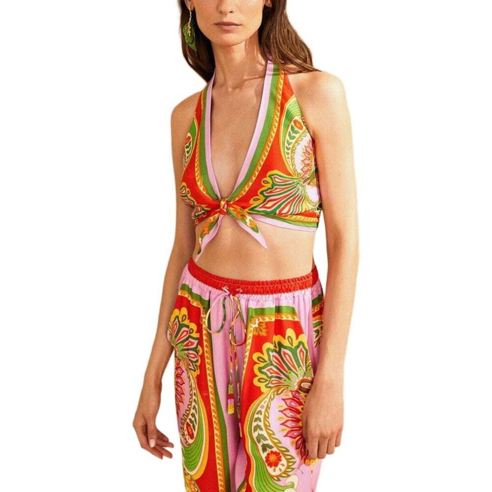 Farm Rio Womens  Crop Top